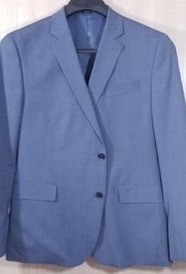 JF J. Ferrar Powder Blue Two Piece Suit